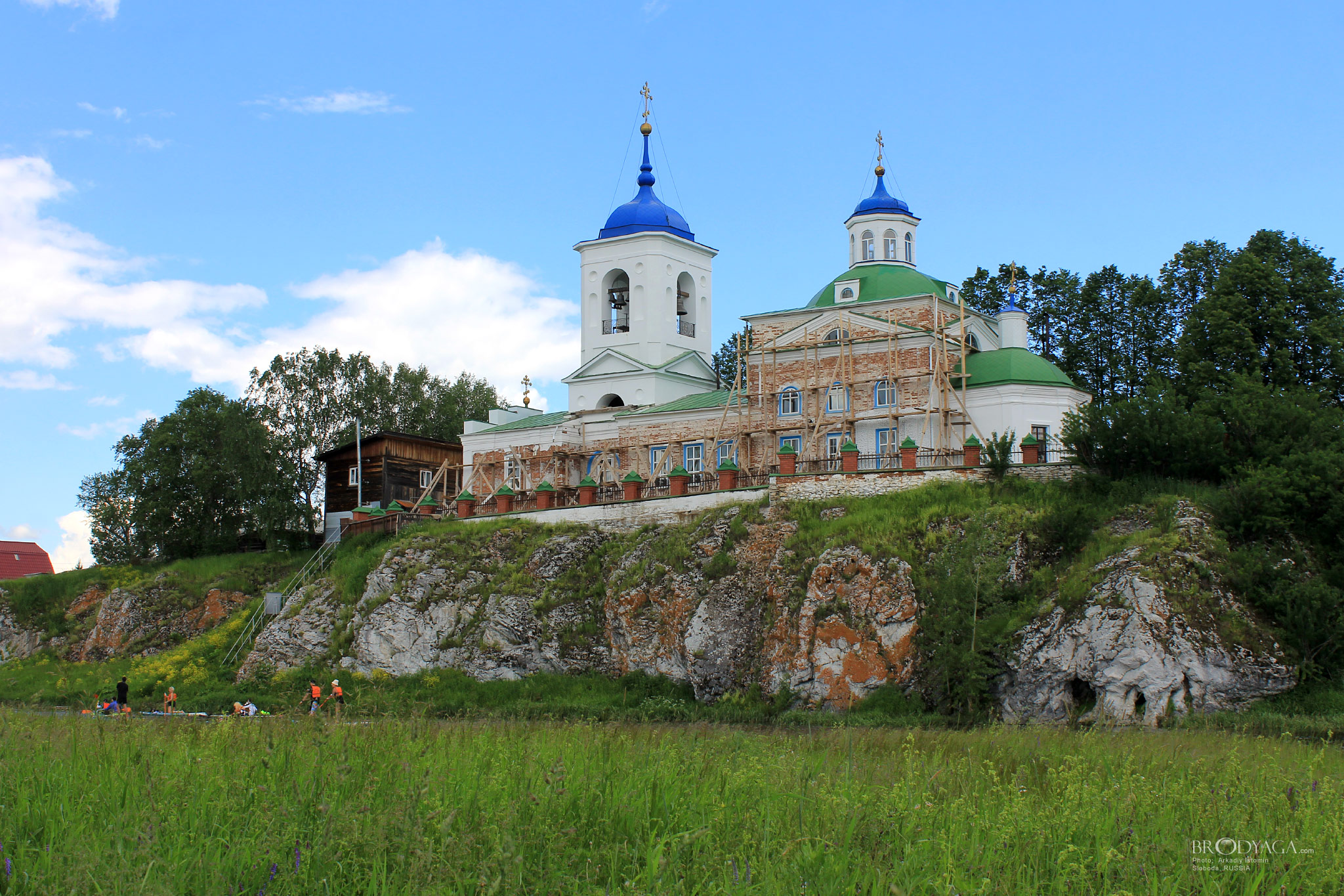 Георгиевская церковь, село Слобода на реке Чусовой (Sloboda)